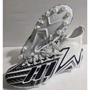New Adidas Freak 23 Inline ID6868 White Black Football Cleats Men's Size 10.5